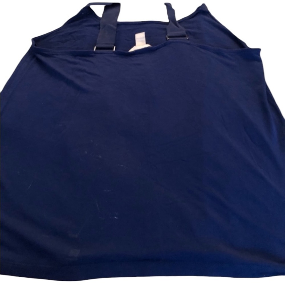 Banana Republic size X- Large Royal Blue camisole with grosgrain ribbon straps